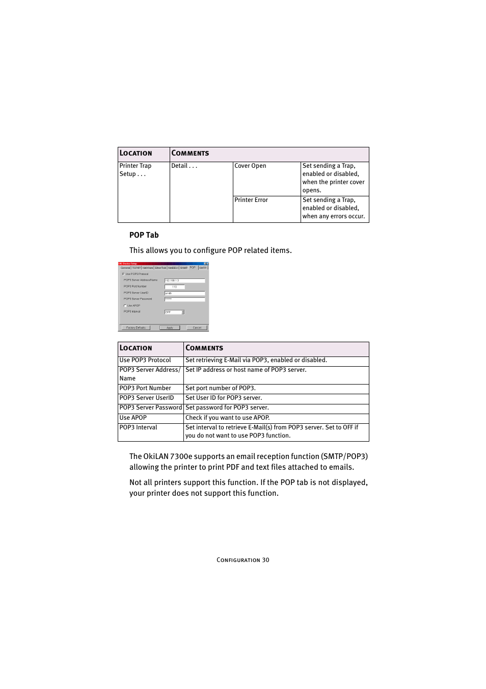 Oki 7300e User Manual | Page 31 / 141