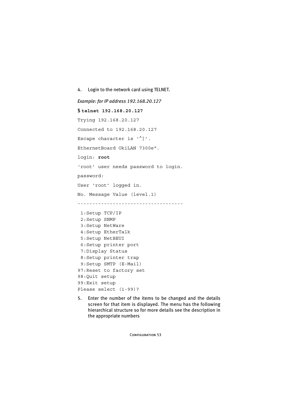 Oki 7300e User Manual | Page 54 / 141