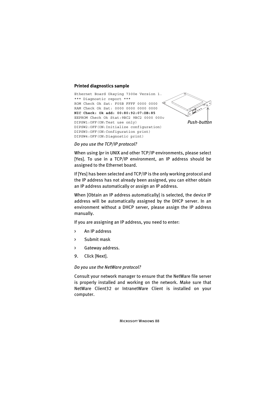 Oki 7300e User Manual | Page 89 / 141