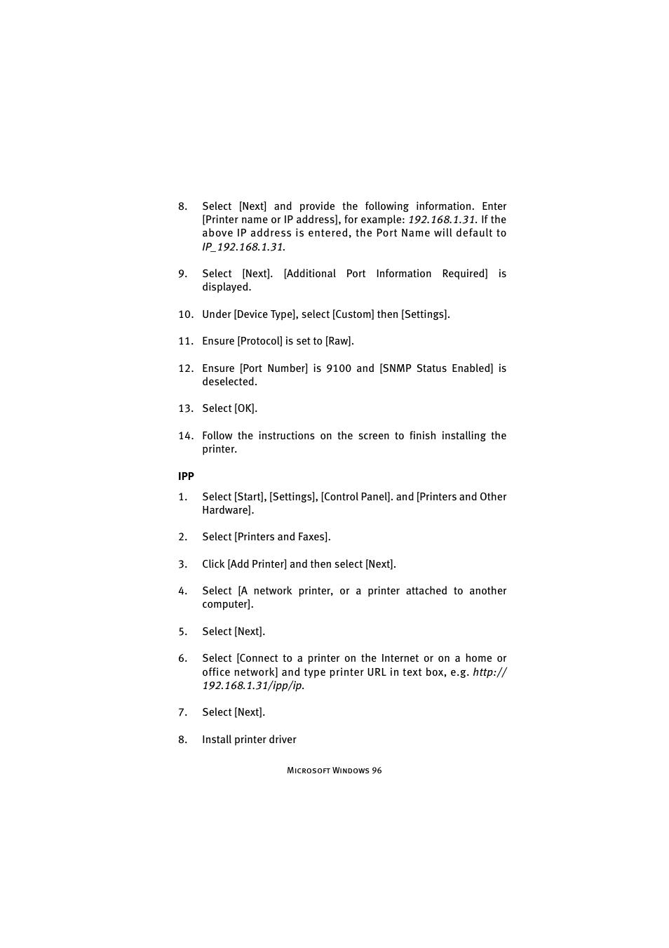 Oki 7300e User Manual | Page 97 / 141
