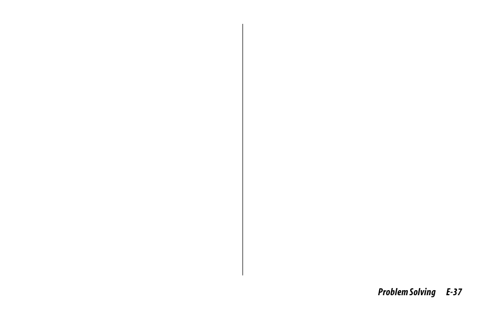 Problem solving e-37 | Oki 520 User Manual | Page 44 / 68