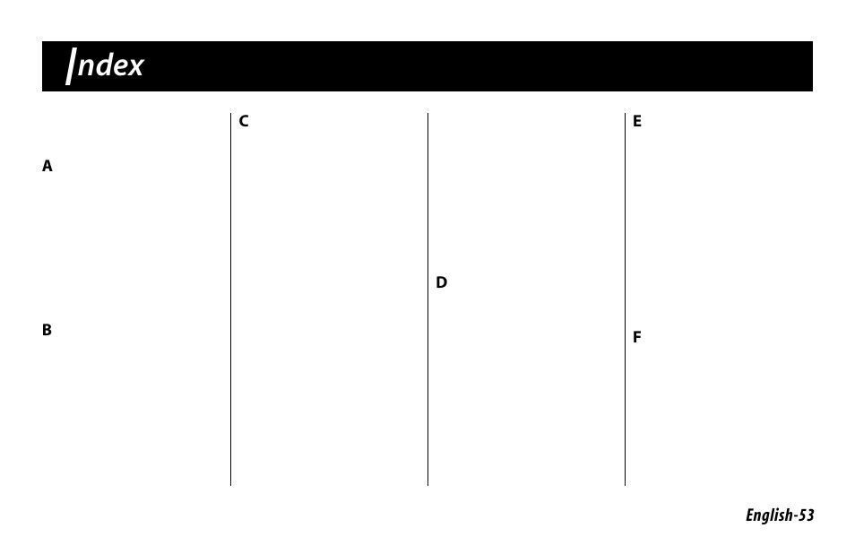 Index, Ndex | Oki 520 User Manual | Page 60 / 68
