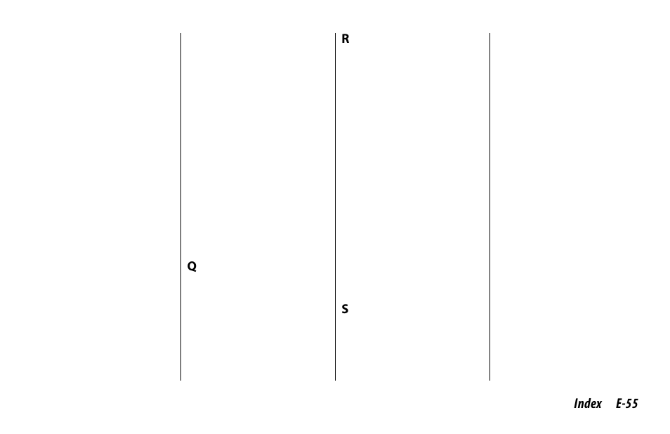 Material safety data sheet, Index e-55 | Oki 520 User Manual | Page 62 / 68