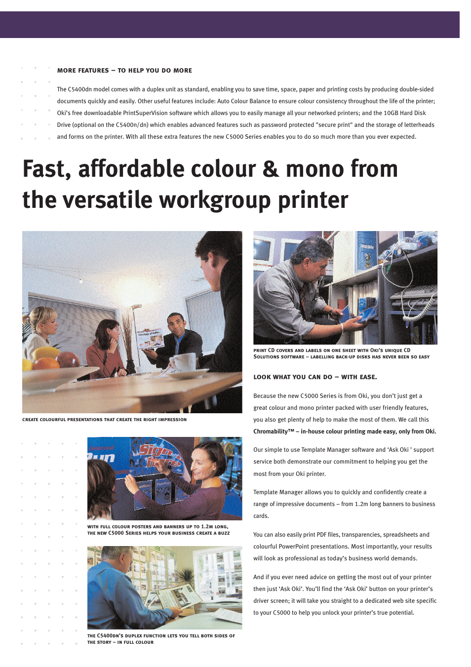 Oki C5000 User Manual | Page 4 / 6