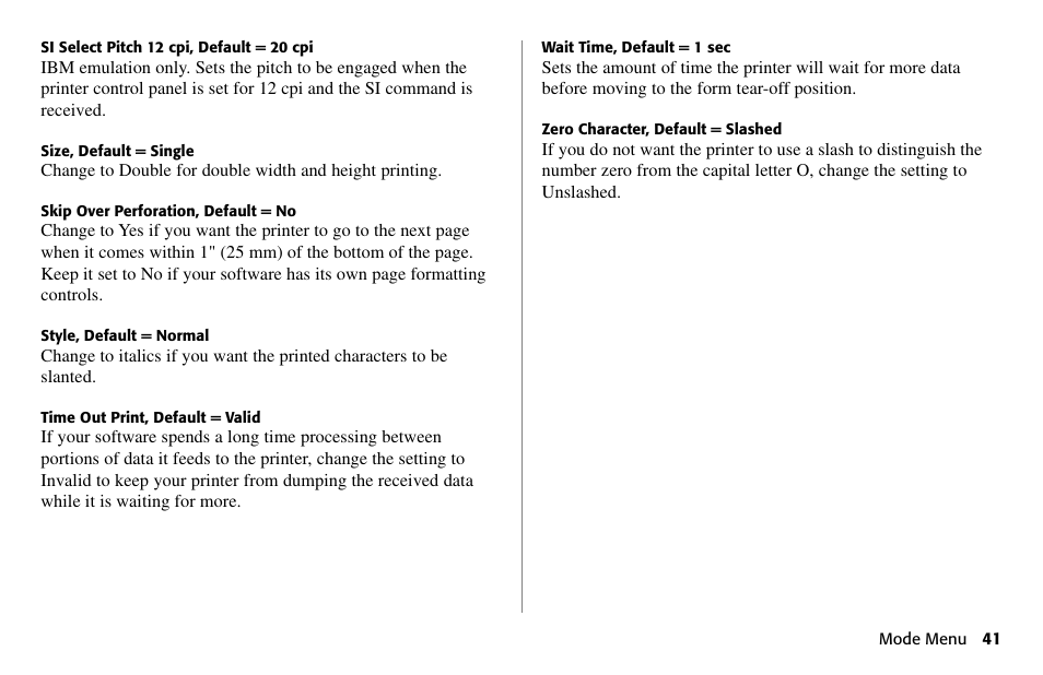 Oki 80 Series User Manual | Page 41 / 97