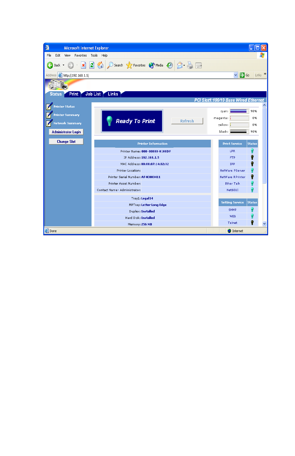 Oki LAN 510W User Manual | Page 20 / 44