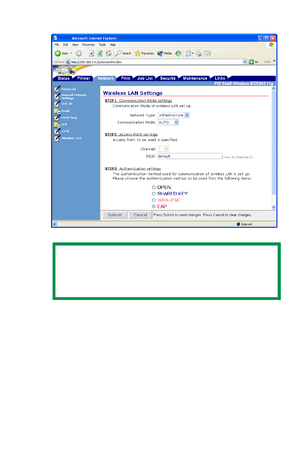 Oki LAN 510W User Manual | Page 29 / 44