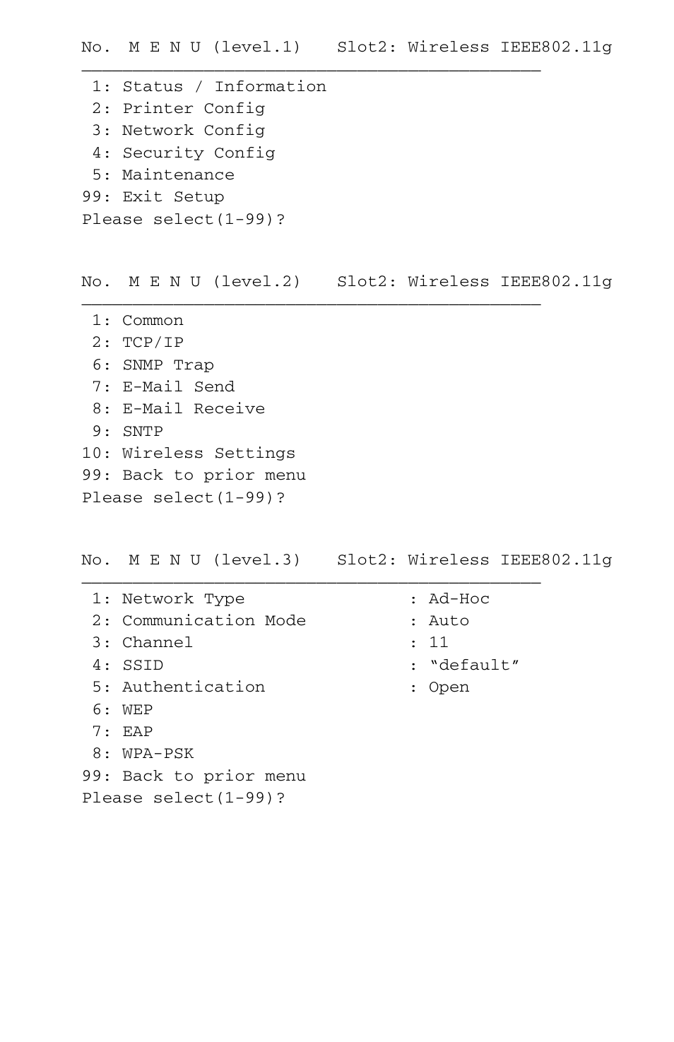 Oki LAN 510W User Manual | Page 39 / 44