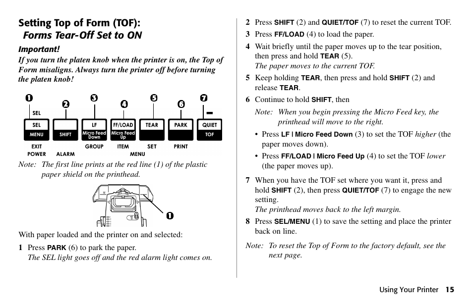 Oki 490 User Manual | Page 15 / 94