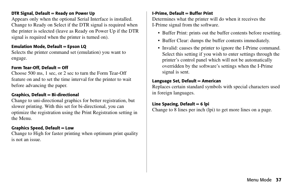 Oki 490 User Manual | Page 37 / 94