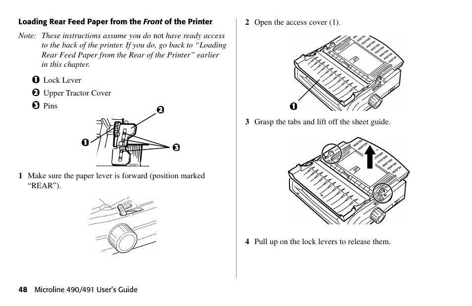 Oki 490 User Manual | Page 48 / 94