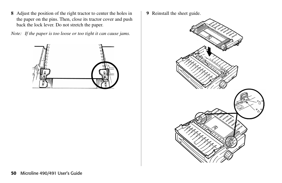 Oki 490 User Manual | Page 50 / 94