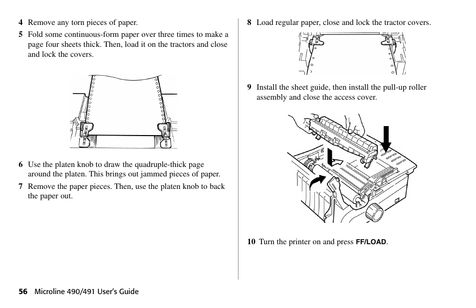 Oki 490 User Manual | Page 56 / 94