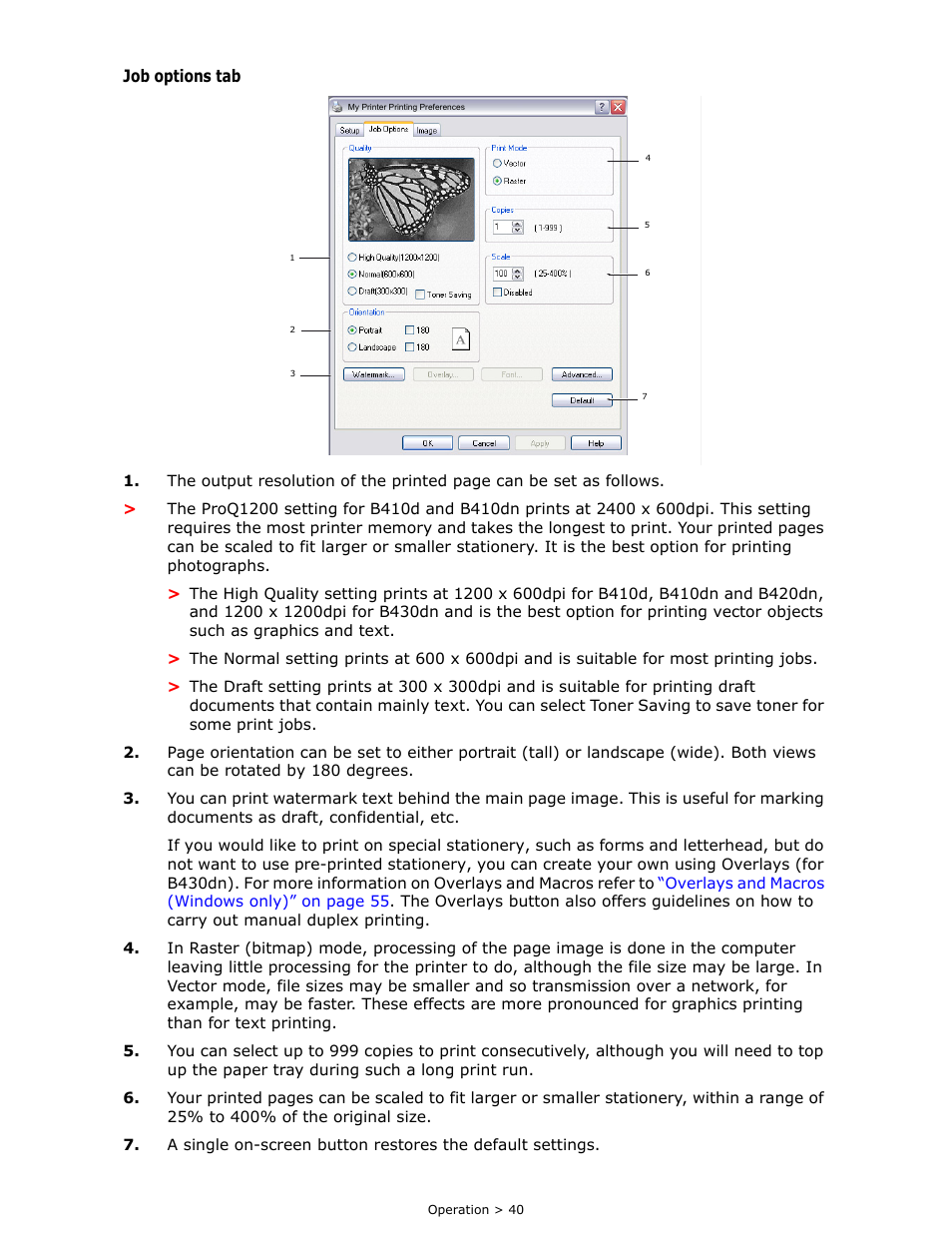 Oki B 410dn User Manual | Page 40 / 84