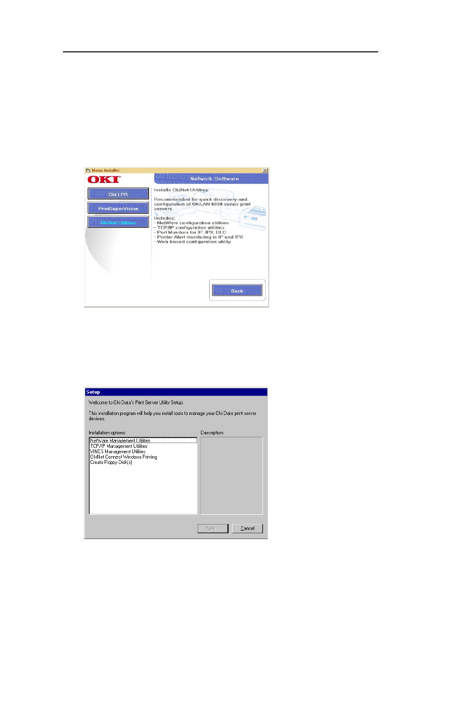 Installing the software in windows | Oki 6120i User Manual | Page 20 / 219