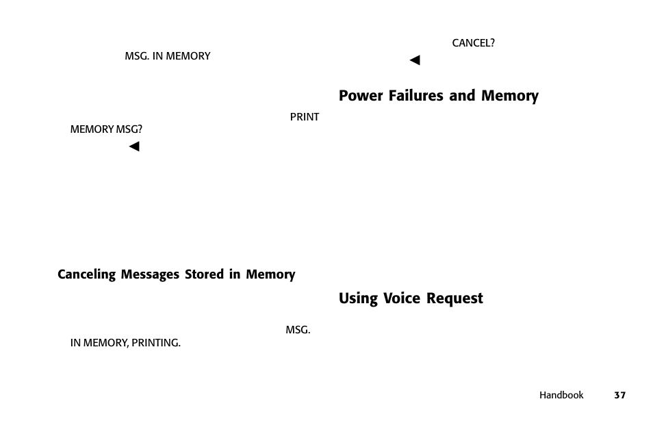 Using voice request | Oki 84 User Manual | Page 44 / 99