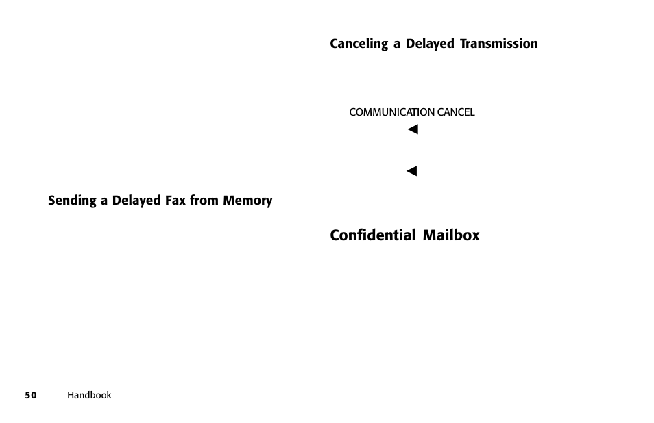 Confidential mailbox | Oki 84 User Manual | Page 57 / 99