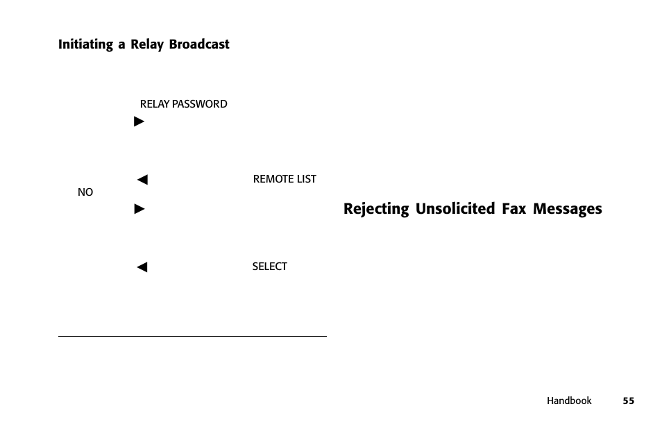 Rejecting unsolicited fax messages | Oki 84 User Manual | Page 62 / 99