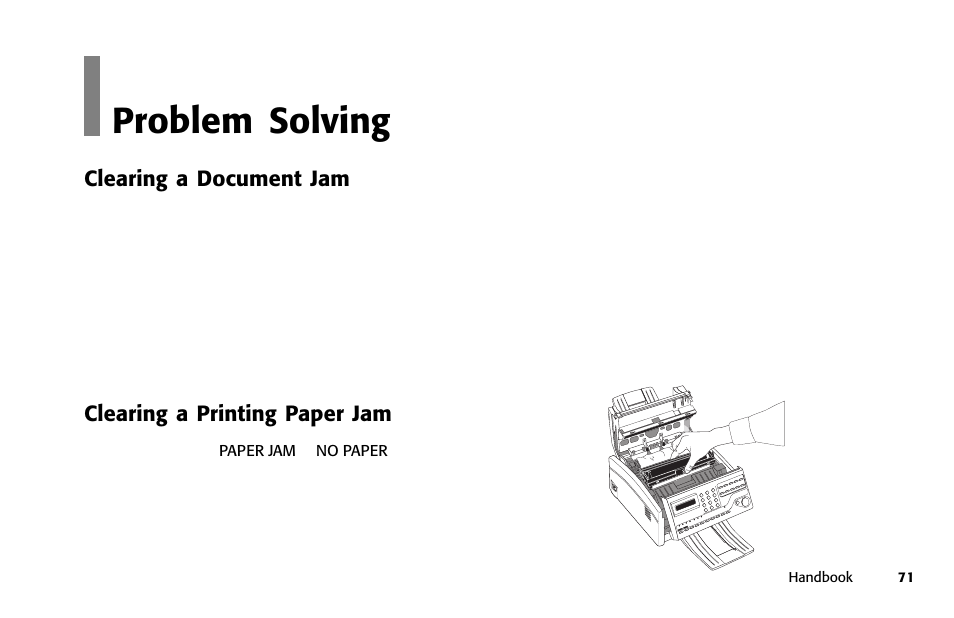 Overview problem solving | Oki 84 User Manual | Page 78 / 99