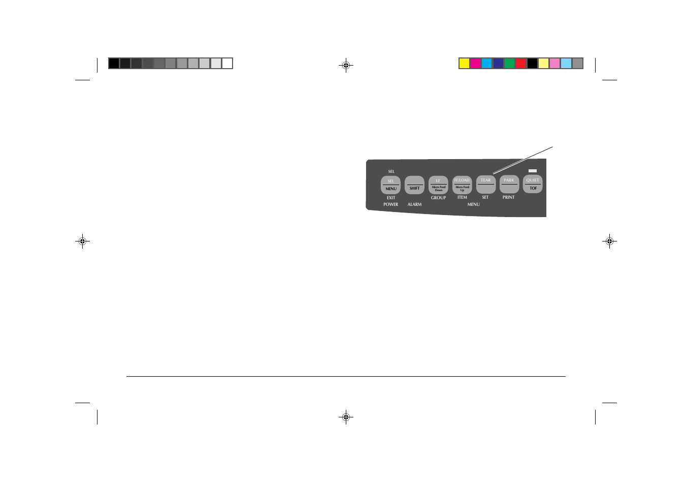 English, Using the printer's features, Tear feature | Oki 3391 User Manual | Page 27 / 35