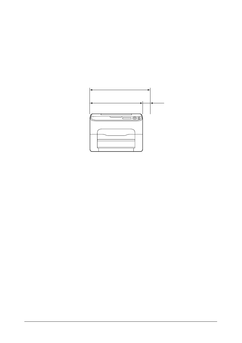 Getting acquainted with your printer, Space requirements, Front view | Oki C 130n User Manual | Page 9 / 172