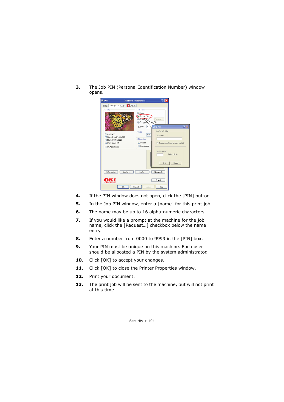 Oki C8800 User Manual | Page 104 / 179