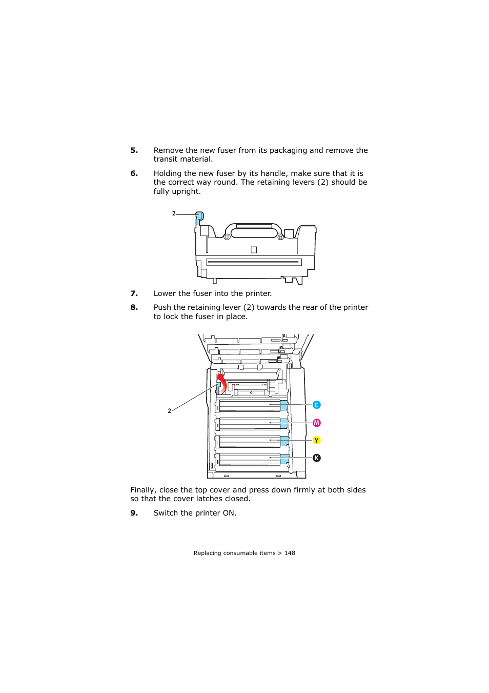 Oki C8800 User Manual | Page 148 / 179