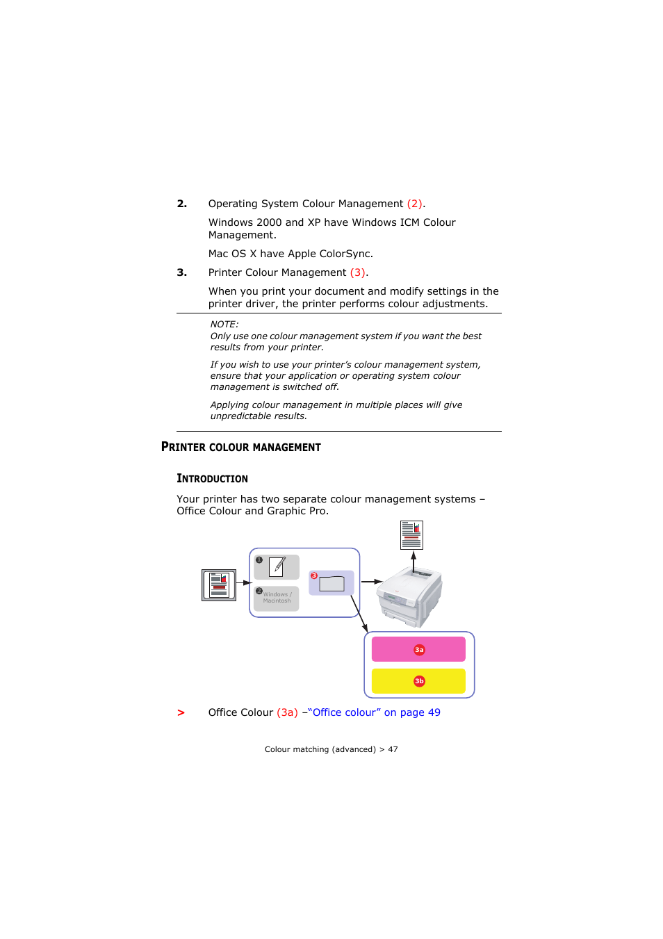 Printer colour management, Introduction | Oki C8800 User Manual | Page 47 / 179