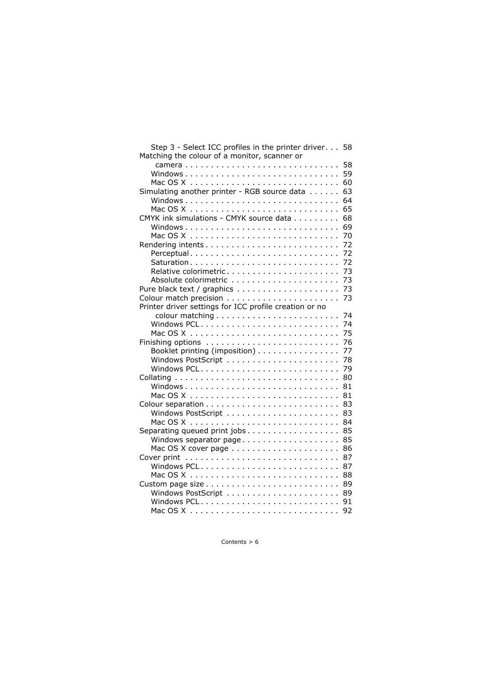 Oki C8800 User Manual | Page 6 / 179