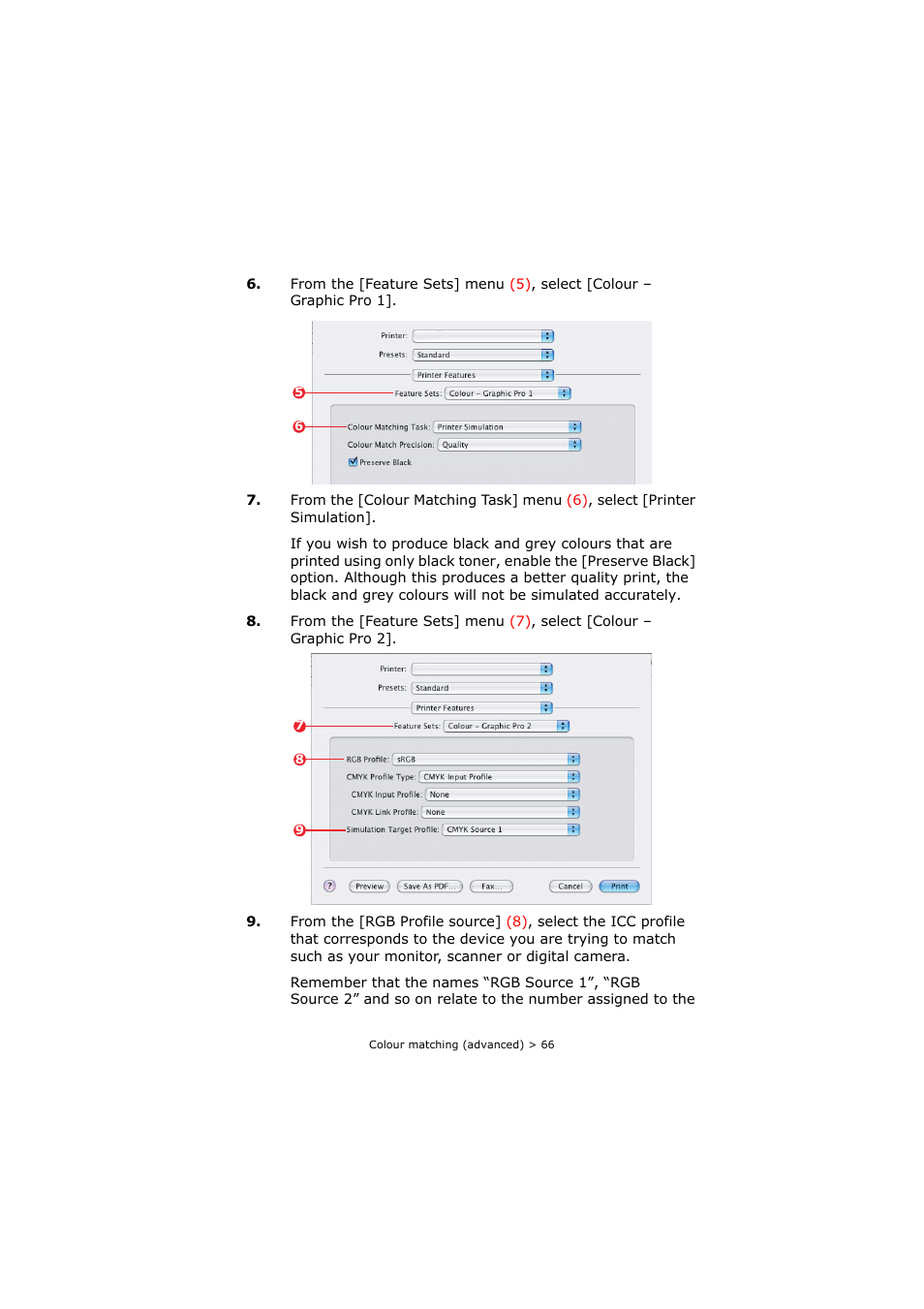 Oki C8800 User Manual | Page 66 / 179