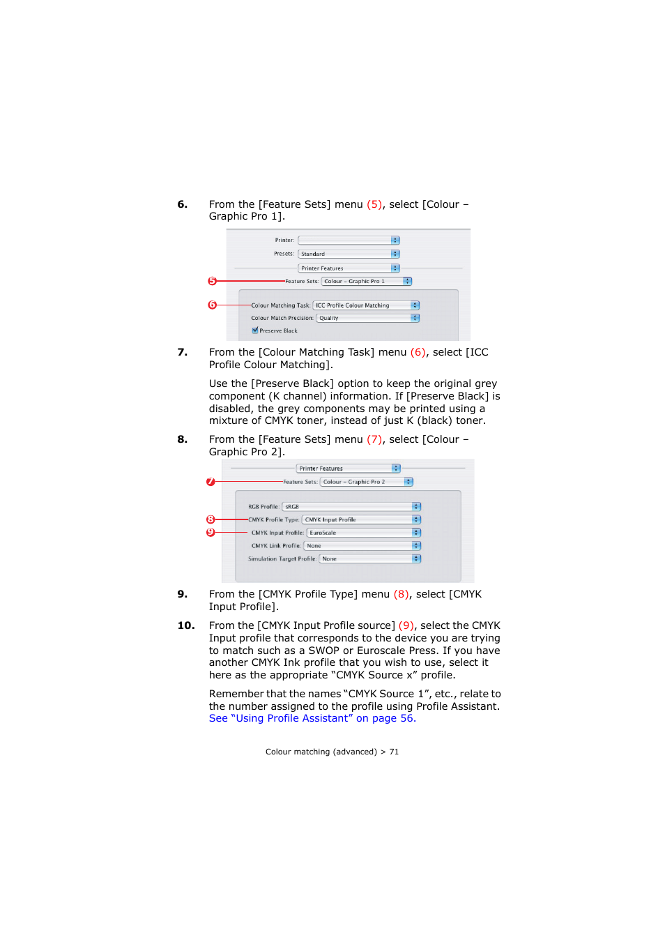 Oki C8800 User Manual | Page 71 / 179