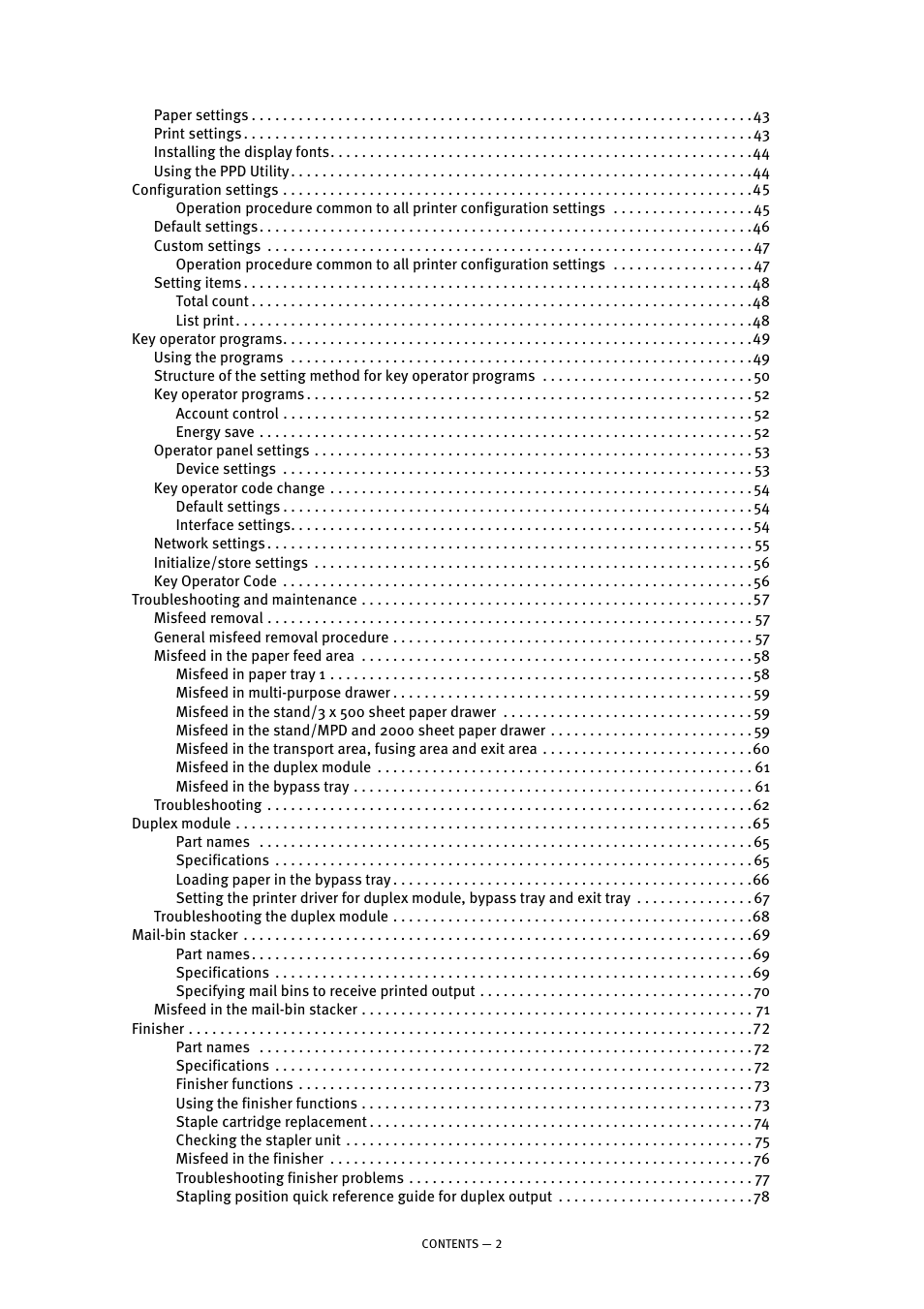 Oki B8300 User Manual | Page 3 / 95