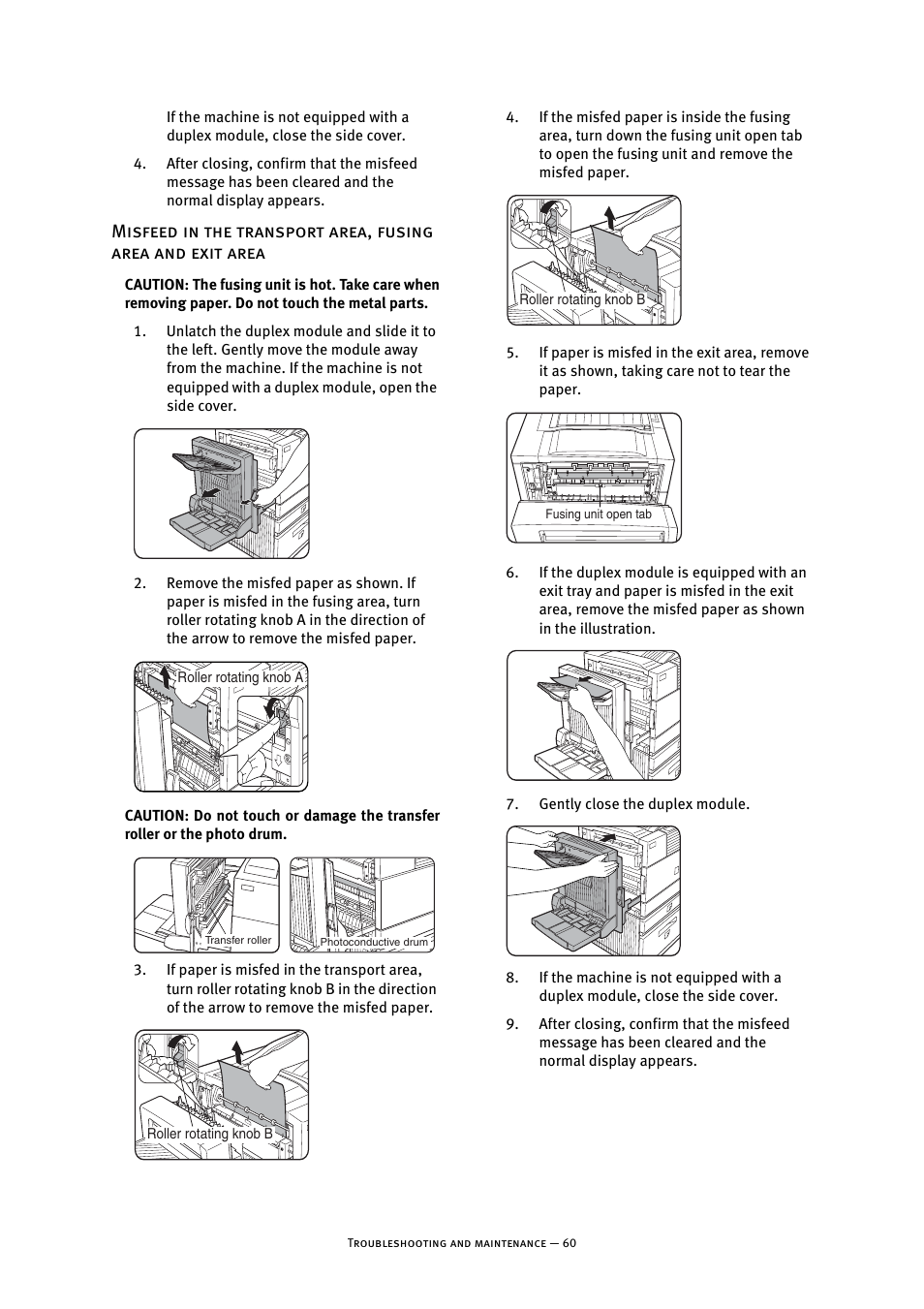 Oki B8300 User Manual | Page 61 / 95