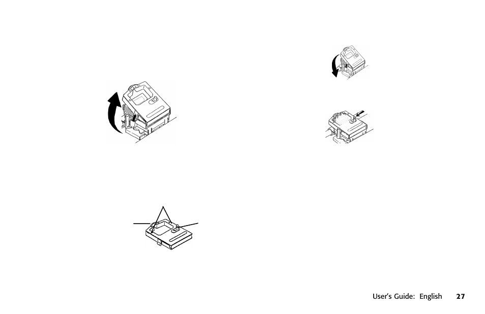 Ribbon cartridge handling | Oki 391 User Manual | Page 27 / 135