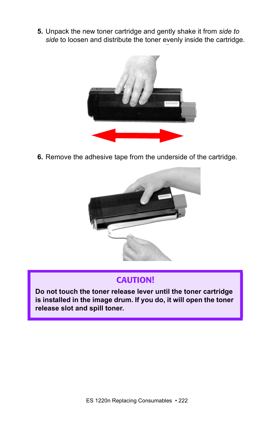 Caution | Oki 1220n User Manual | Page 129 / 207