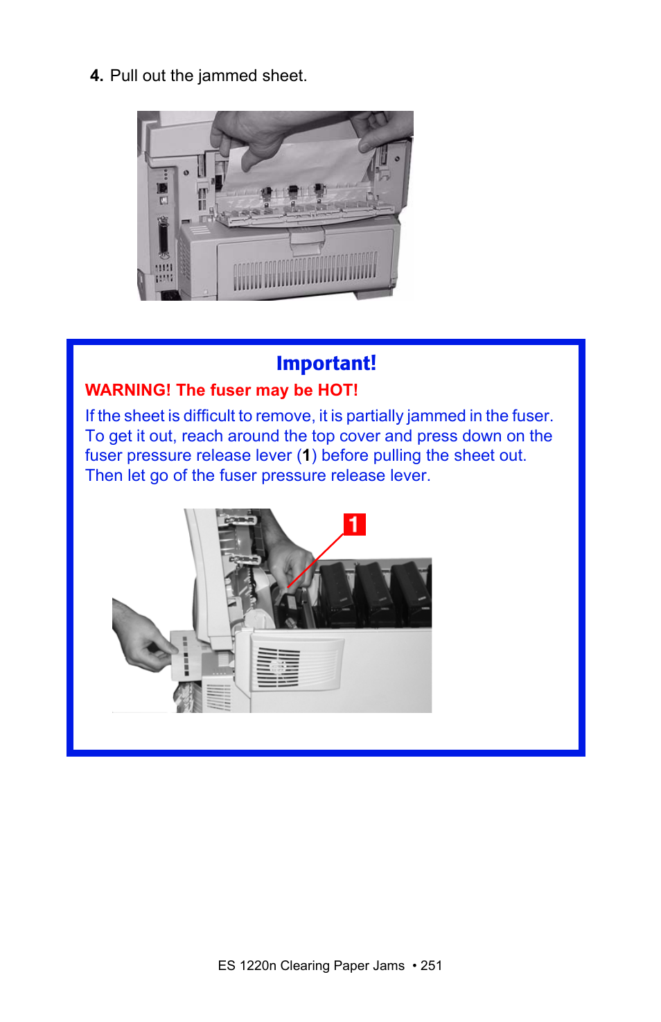 Important | Oki 1220n User Manual | Page 158 / 207