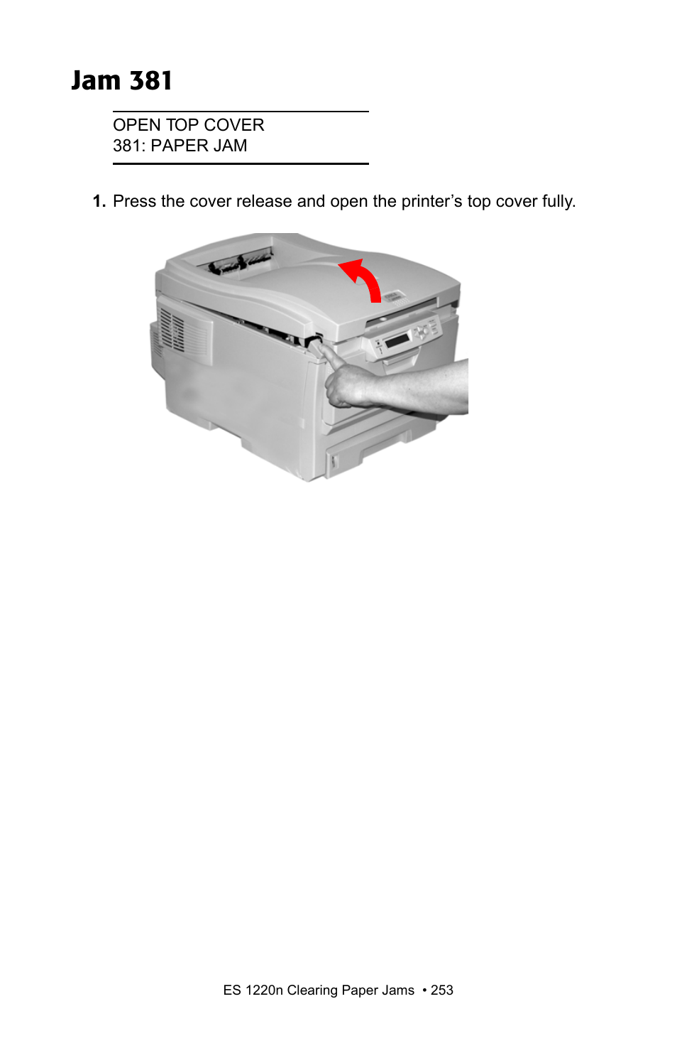 Jam 381 | Oki 1220n User Manual | Page 160 / 207