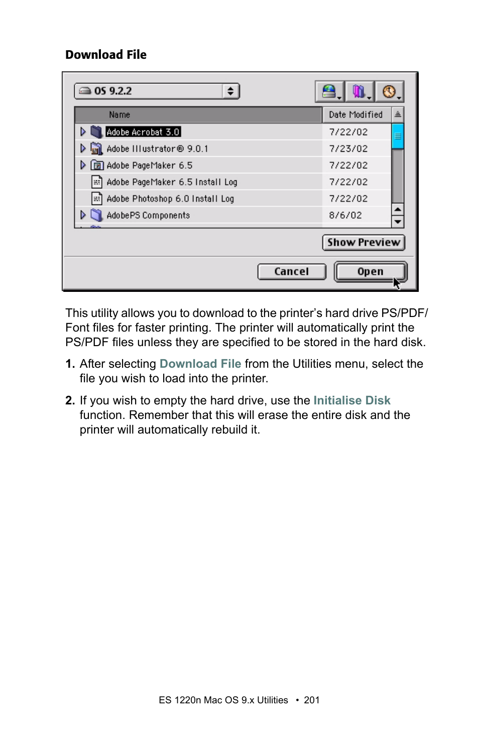 Oki 1220n User Manual | Page 201 / 207