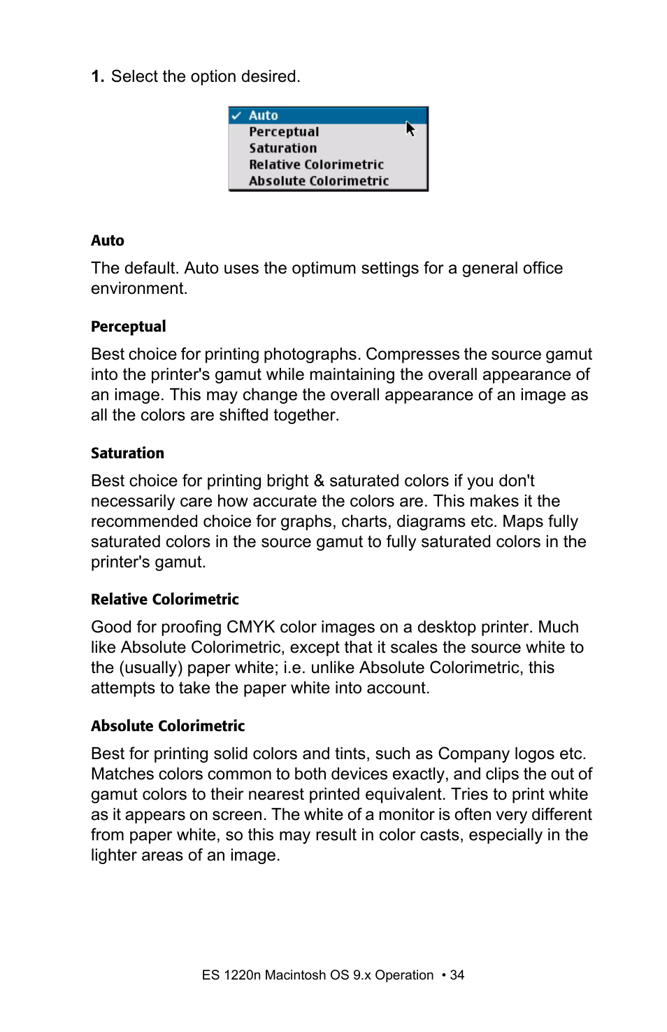 Oki 1220n User Manual | Page 34 / 207