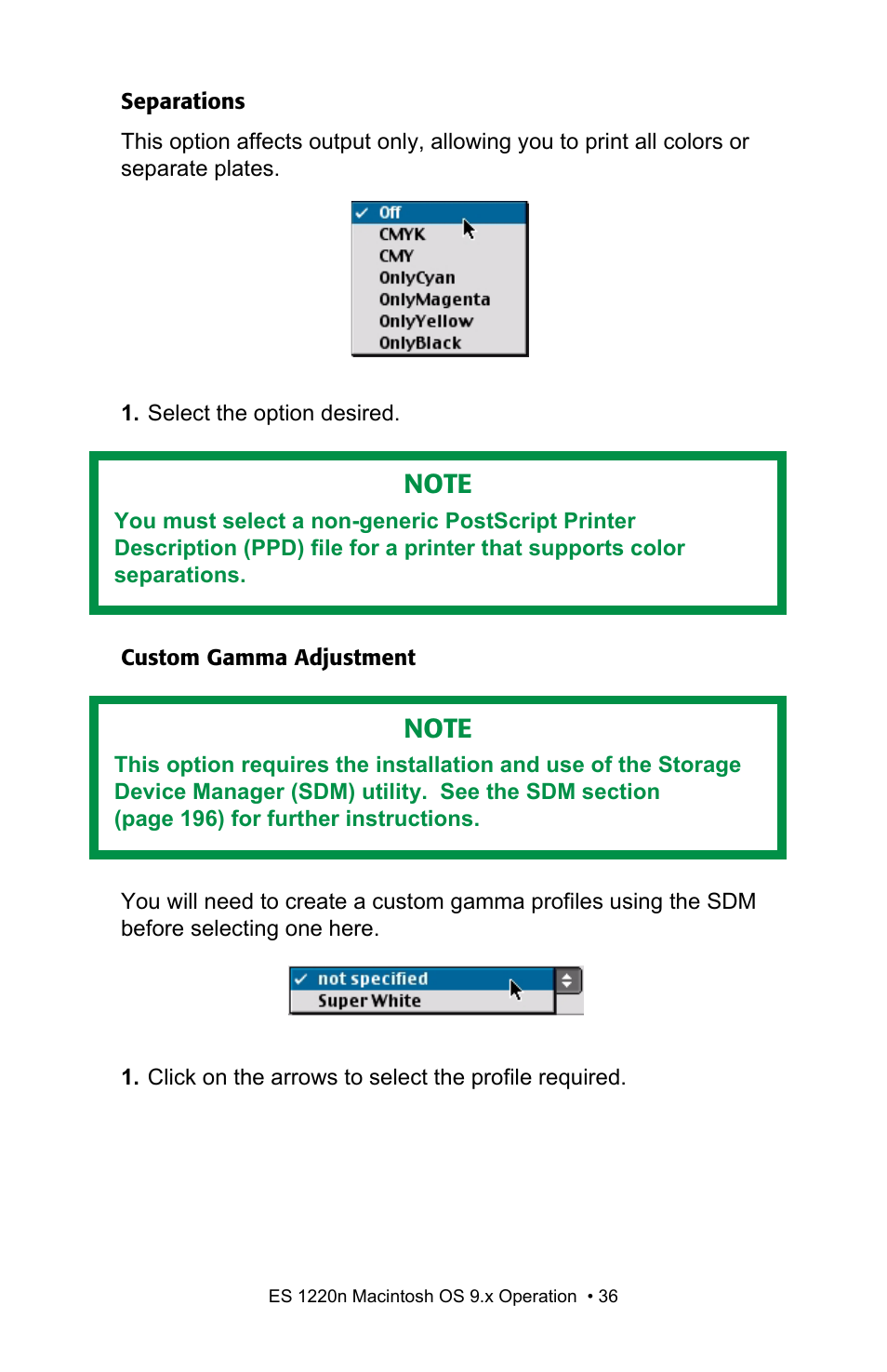 Oki 1220n User Manual | Page 36 / 207
