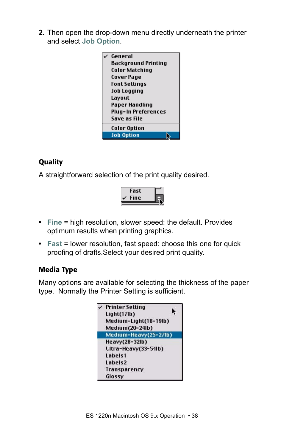 Oki 1220n User Manual | Page 38 / 207