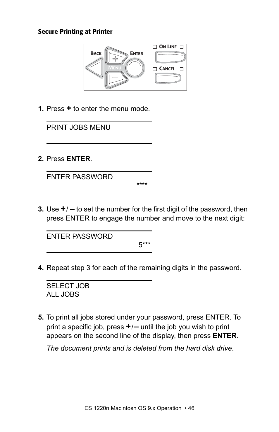 Oki 1220n User Manual | Page 46 / 207