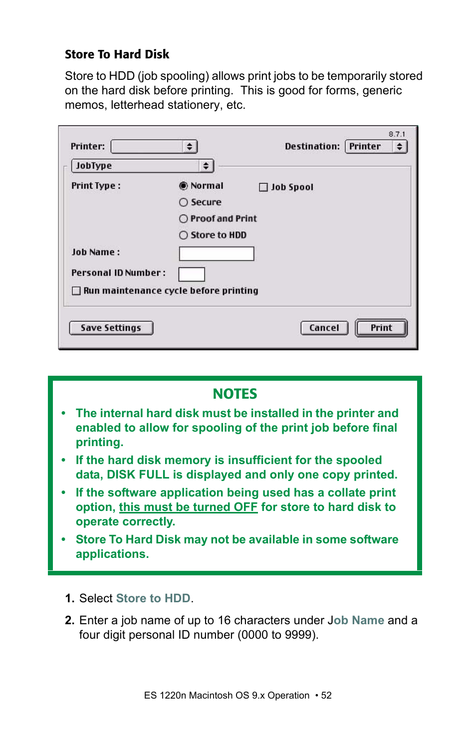 Oki 1220n User Manual | Page 52 / 207