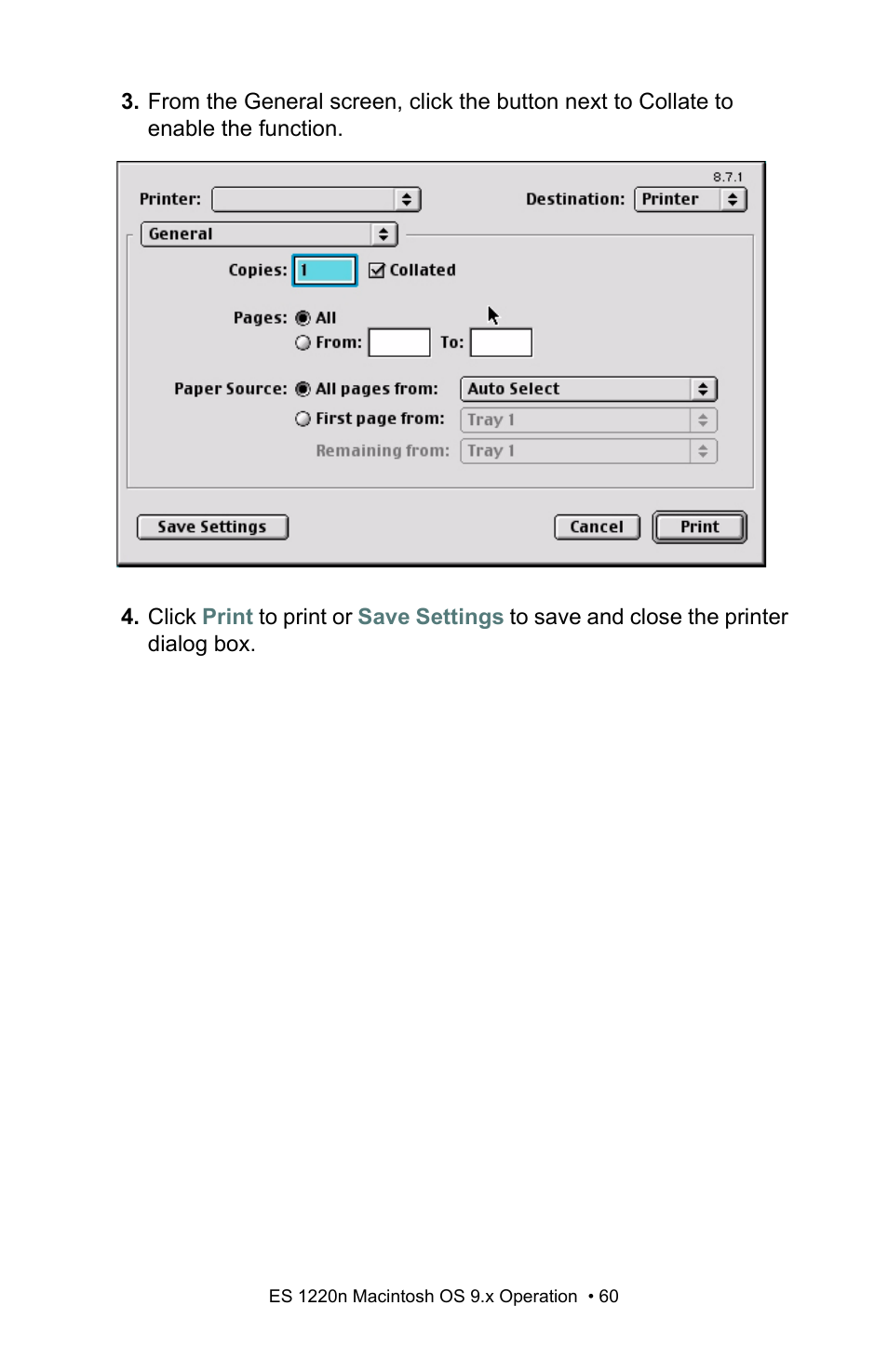 Oki 1220n User Manual | Page 60 / 207