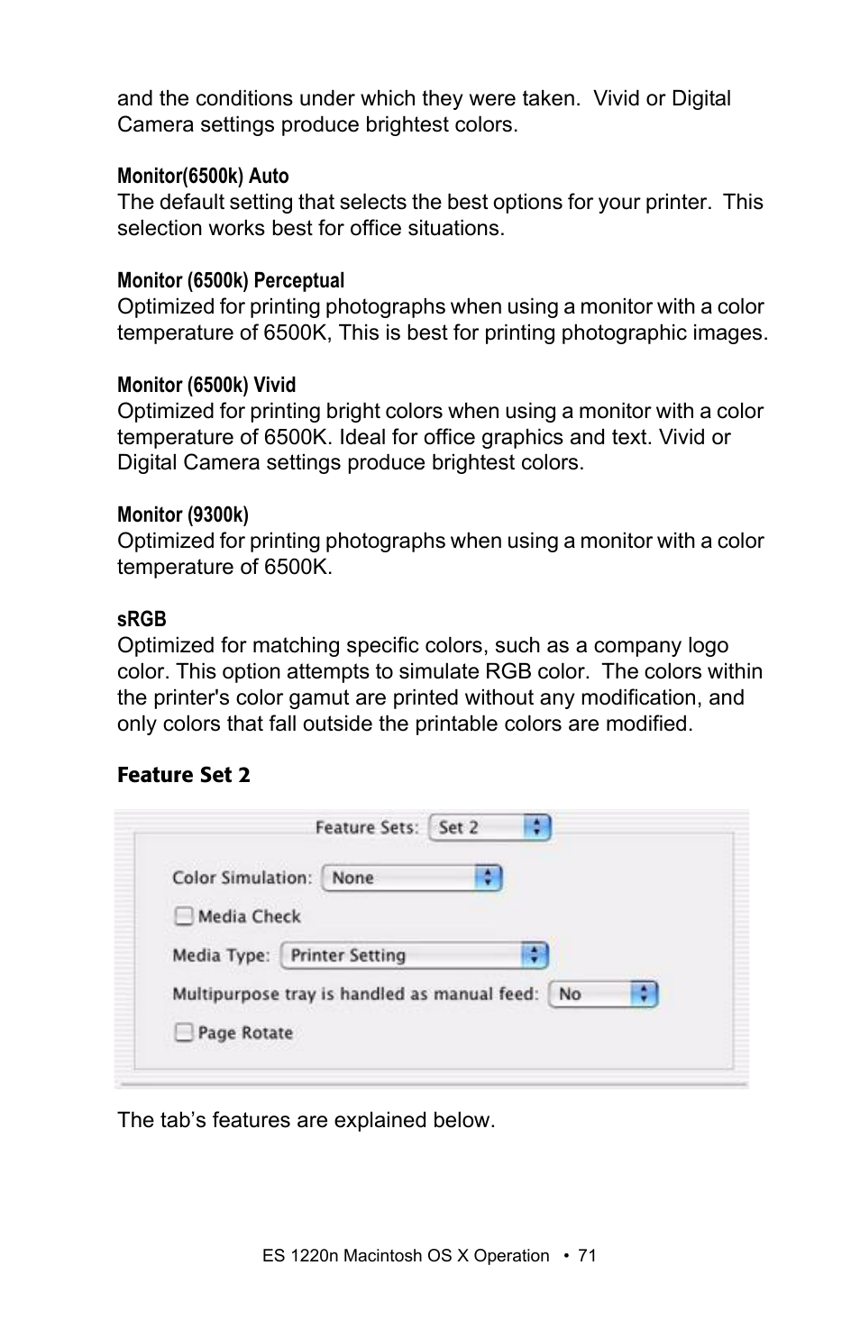Oki 1220n User Manual | Page 71 / 207