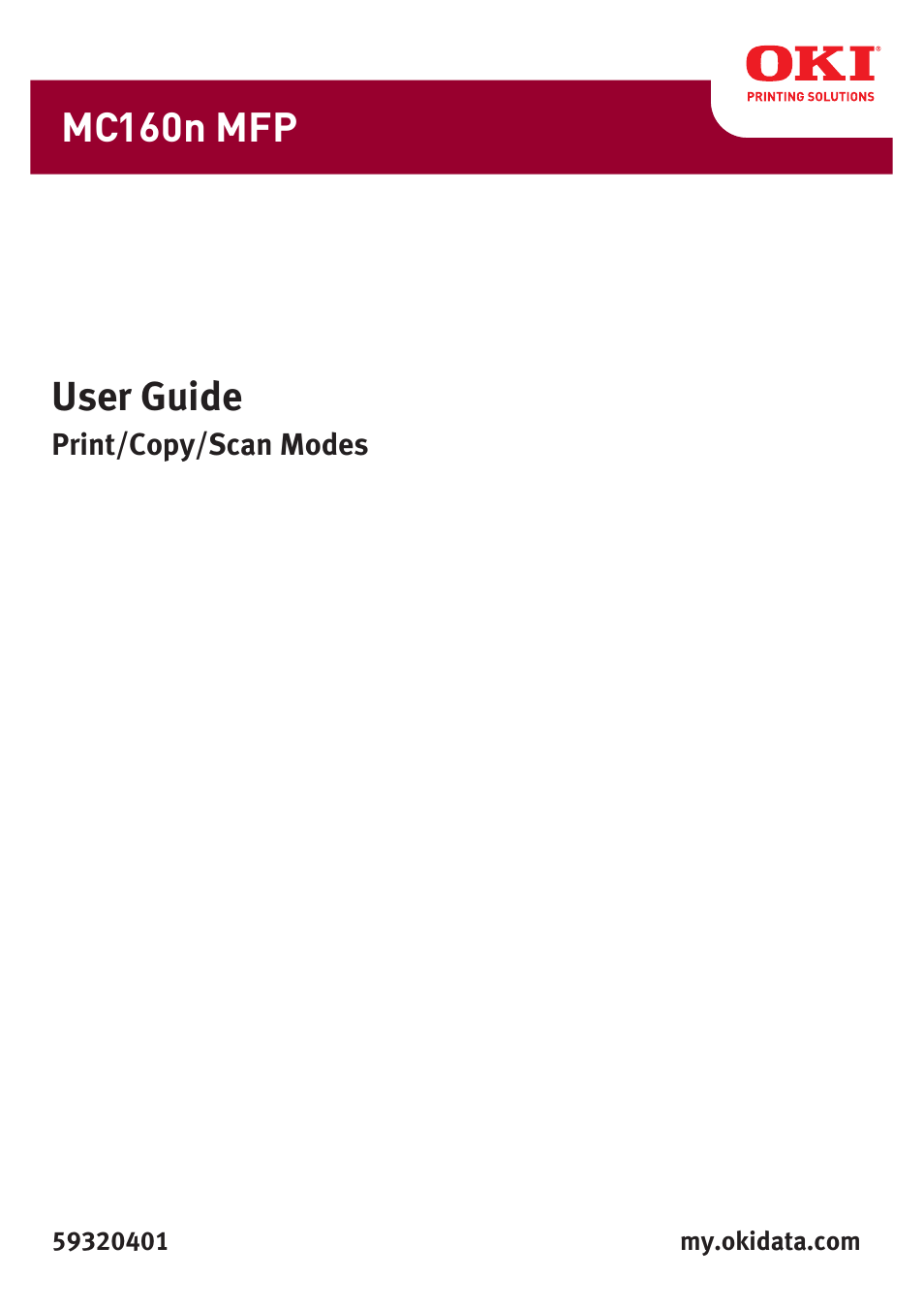 Oki MC160n User Manual | 268 pages