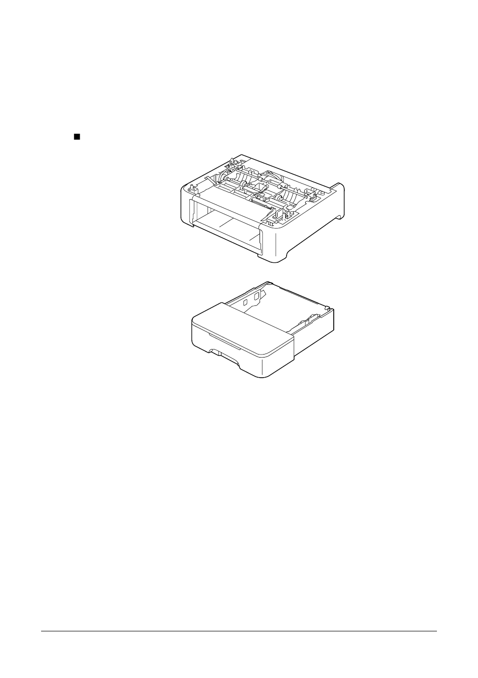 Tray 2 (lower feeder unit), Kit contents | Oki MC160n User Manual | Page 249 / 268