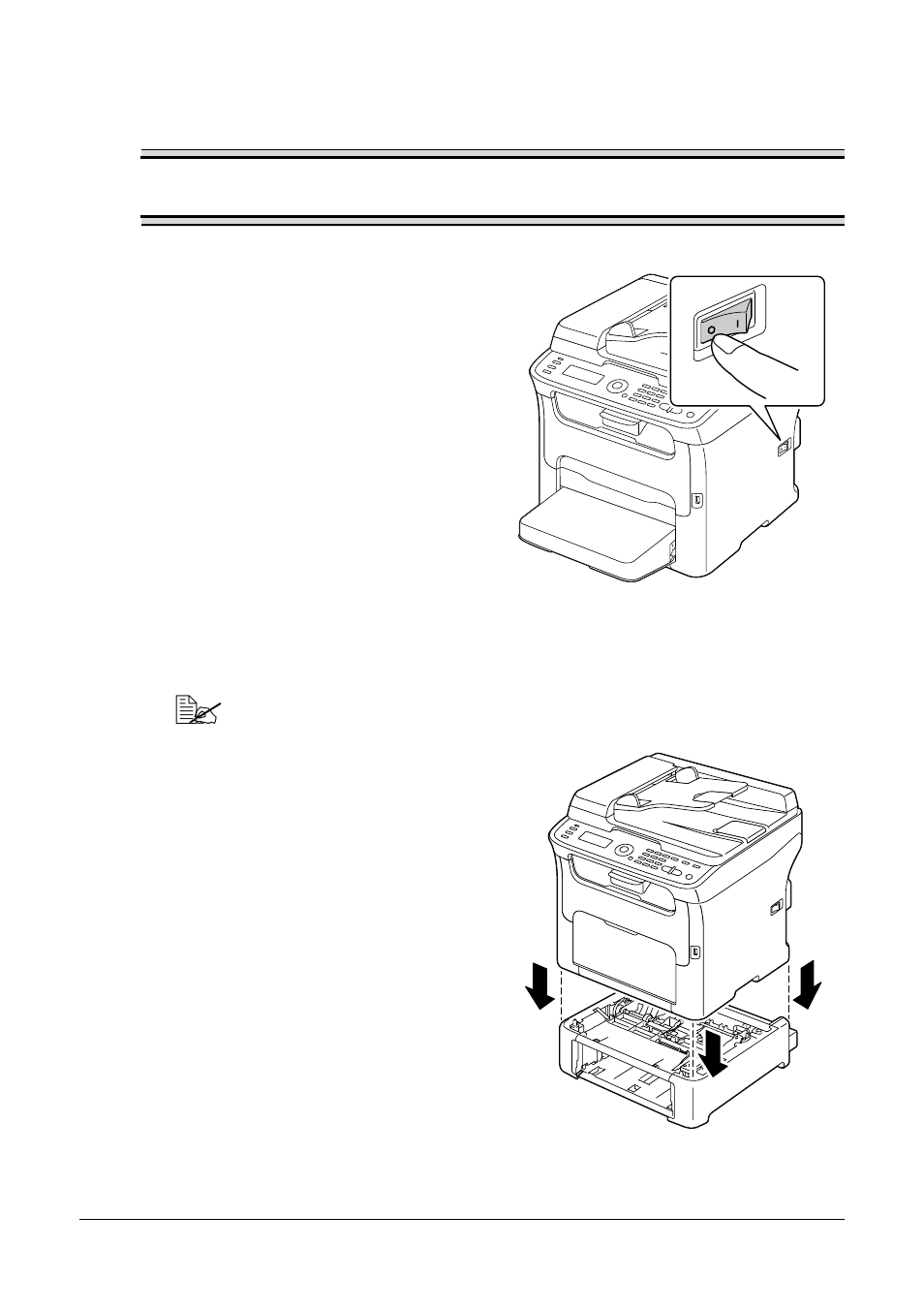 Installing tray 2 | Oki MC160n User Manual | Page 250 / 268