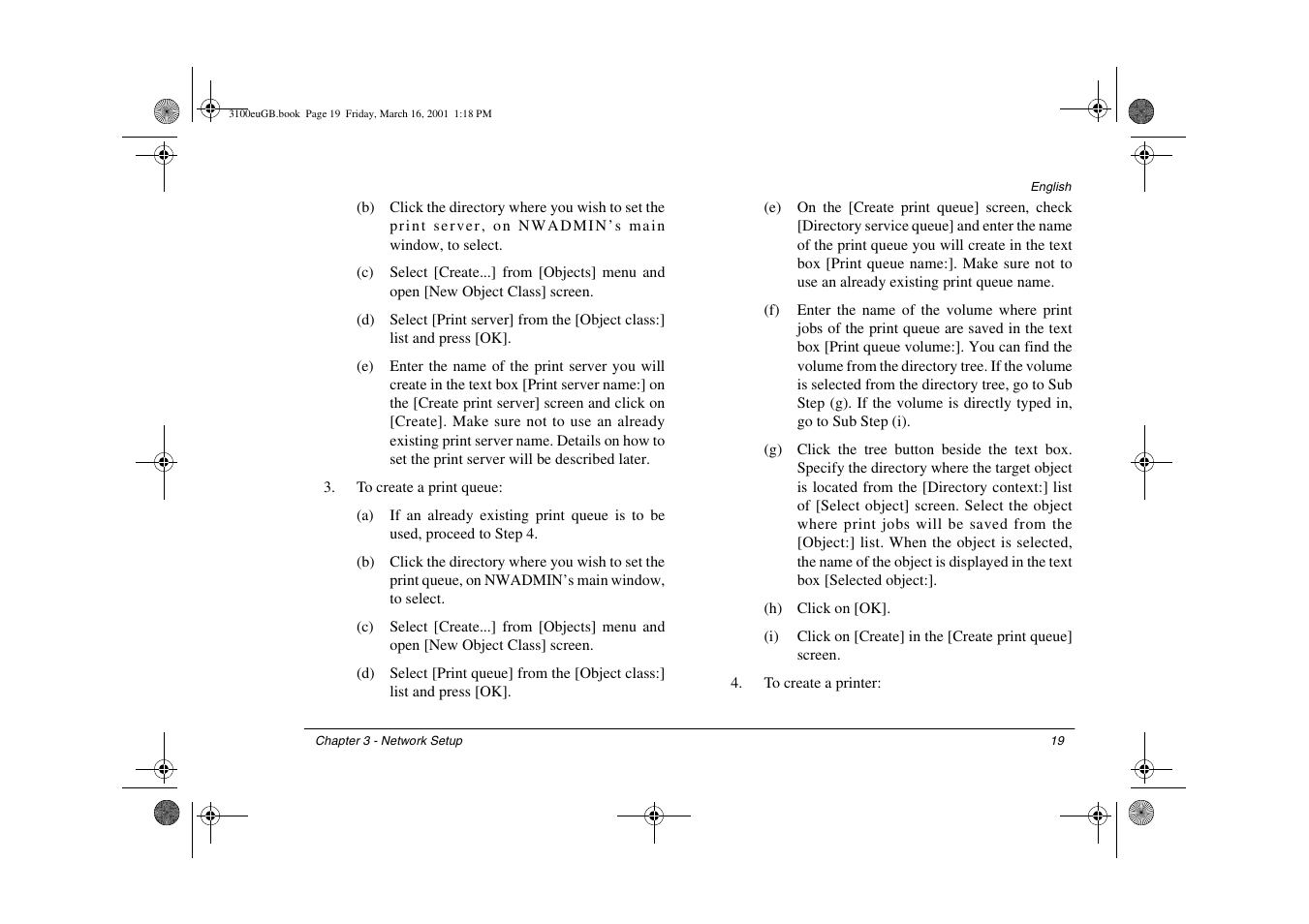 Oki lan 3100e User Manual | Page 25 / 104