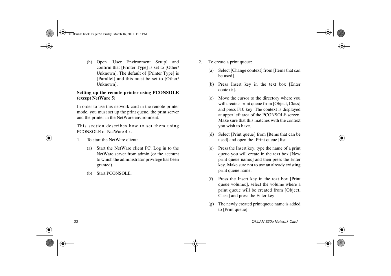 Oki lan 3100e User Manual | Page 28 / 104